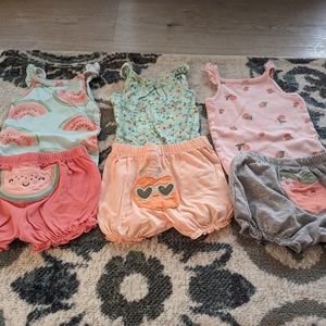 ♥️ 2 for $10♥️ Baby girl summer outfits